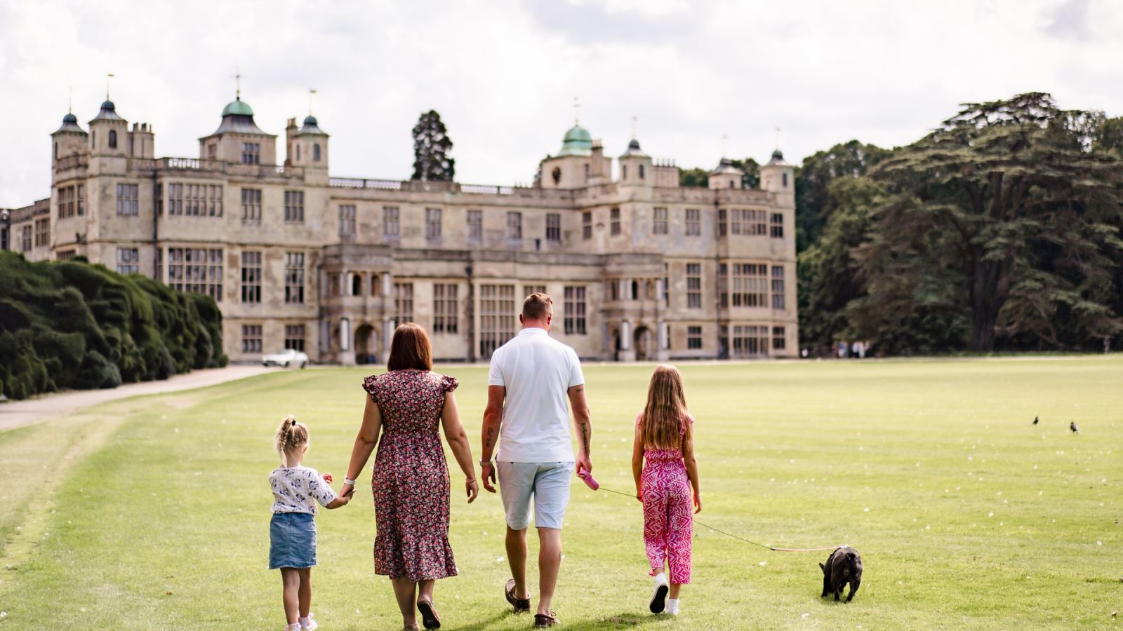 Audley End House with Family 